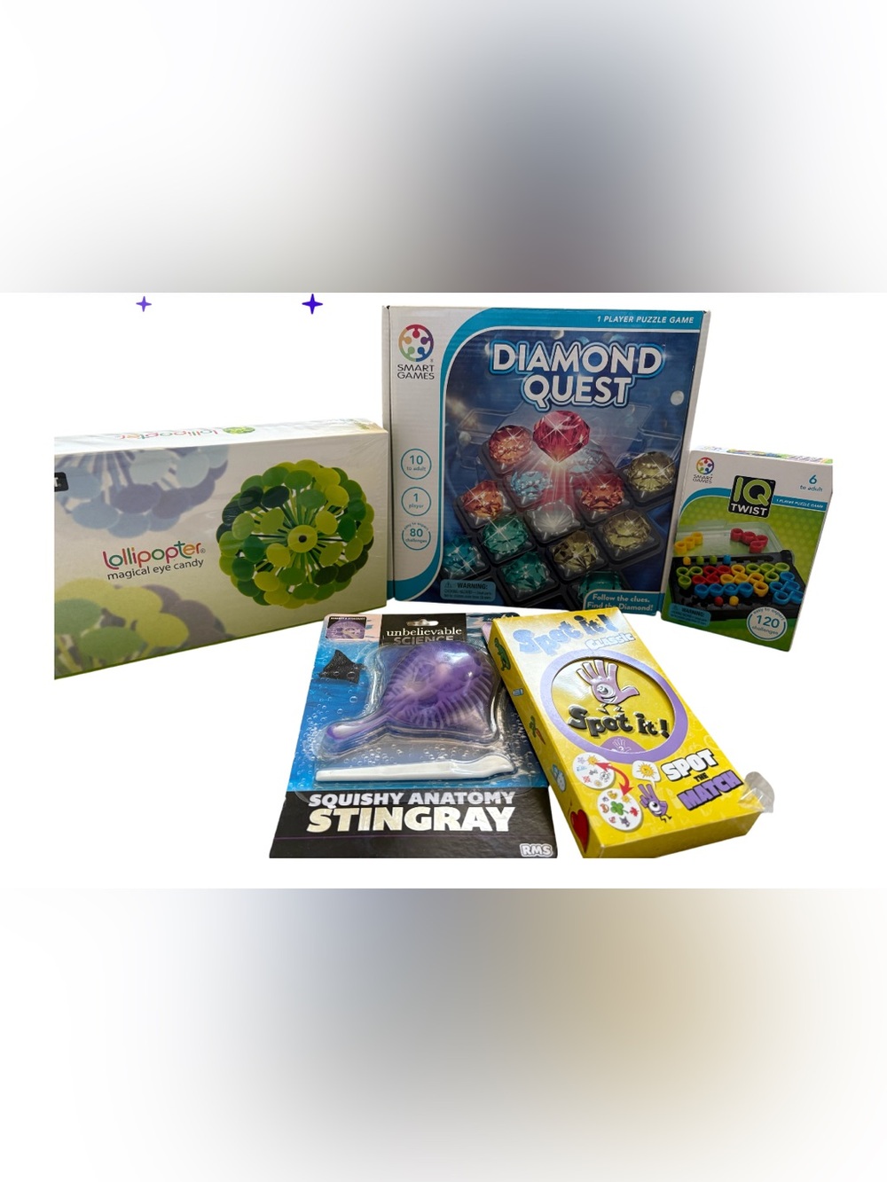 Kids‎ STEM Game Bundle- Includes 5 NWT Games / Toys